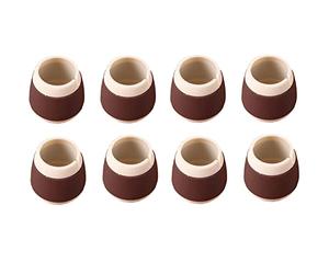 HJtRTDF Patas para Muebles, 8 Piezas, Almohadillas Antideslizantes for Muebles con un diseño Almohadillas de Goma for(Round)