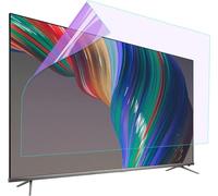HJtRTDF Protector de pantalla de televisor， Pantalla LCD de 32-75 pulgadas, película protectora contra la luz azul, antirreflejos, protección radiación y antimiopía(50"(1101 * 620mm))