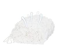 HJtRTDF Red de Camuflaje， Red Militar del Camuflaje de la Red Camo protección Solar, paño Oxford Nieve 210D(4X4M/13X13FT)