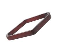 HJtRTDF triángulo para Billar， Estante Triangular de Madera for Billar, Accesorio for Mesa, Soporte for Bolas Club en casa, 1 Uds