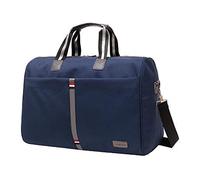 HJUGHPN Bolsa de Gimnasio para Mujer Bolso de Viaje Impermeable para Hombre, Bolsos de Hombro portátiles Plegables, Bolso de Equipaje de Viaje para Mujer, Bolso de Viaje de Gran Capacidad(Blue)