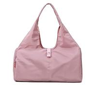 HJUGHPN Bolsa de Gimnasio para Mujer Scione Yoga Mat Bag Gimnasio Fitness Bolsas para Mujeres Hombres Entrenamiento Sac De Sport Travel Gymtas Nylon Deportes al Aire Libre Tas Sporttas(Sweet Pink)