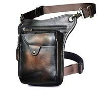 HJUGHPN Bolsa de pecho para hombre, bolsa cruzada negra, bolsa de pecho de gran capacidad, bolsa de viaje para hombre (A)