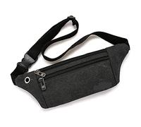 HJUGHPN Bolsa de pecho para hombre, de lona, casual, para hombre, bolsa de cinturón para hombre, bolsa de viaje, bolsa de deporte, bolsa de hombro (A)