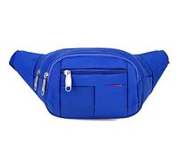 HJUGHPN Bolsa de pecho para hombre, multifunción, bandolera, bolsa de hombro Oxford (B)
