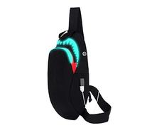 HJUGHPN Bolsa de pecho para mujer, bolsa de cintura de cuero, multifuncional, para teléfono, compras, bolsa de pecho
