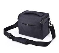 HJUGHPN Bolsas para cámaras Estuche Impermeable para Bolsa de cámara con Cubierta de Foto Gris café(Schwarz)