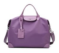 HJUGHPN Bolso de Viaje Short-Distance Women Travel Ladies Handbag Sports Pack Multifunctional Luggage Shoulder Gym Bags(Purple)