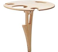 HJUGHPN Botellero 1pc Foldable Wine Holder Outdoor Portable Red Wine Table for Picnic Camp Party Garden Beach Folding Glass Rack Small Desk