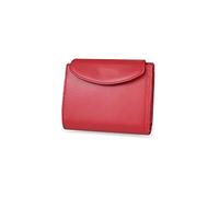 HJUGHPN Cartera de piel auténtica para mujer, monedero para mujer pequeña, monedero, monedero, monedero, monedero, tarjetero, mini bolso de mano