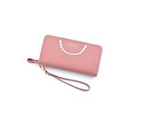 HJUGHPN Cartera de piel sintética con cremallera para mujer, cartera larga para mujer, tarjetero, bolsa para teléfono móvil