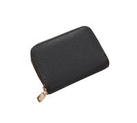 HJUGHPN Cartera para mujer, 1 unidad, unisex, 2 capas, tarjetero, de piel, para tarjetas de crédito, cartera para tarjetas de visita