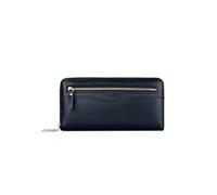 HJUGHPN Cartera para mujer, cartera larga de gran capacidad, con cremallera, gran bordado, de piel sintética
