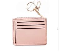 HJUGHPN Cartera para mujer, cartera pequeña con cremallera, monedero de cuero para mujer, cartera para niñas, tarjeteros