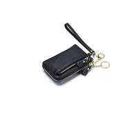 HJUGHPN Cartera pequeña de piel auténtica para mujer, monedero, monedero, monedero, monedero, bolsa de almacenamiento para llaves y tarjetas de crédito para mujer, un color, Talla única