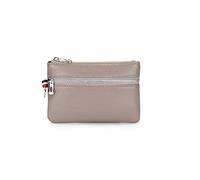 HJUGHPN Carteras de cuero para mujer, monedero pequeño casual con cremallera multifunción para mujer, carteras pequeñas, Gray, Talla única
