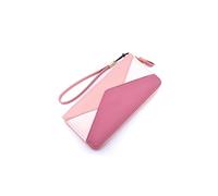 HJUGHPN Carteras de moda para mujer, carteras largas con cremallera, con paneles de retazos, gran capacidad, bolsa de dinero, tarjetero