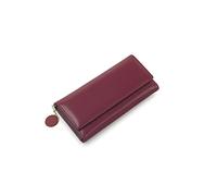 HJUGHPN Carteras de moda para mujer, carteras largas de tres pliegues, de piel fresca, tarjetero