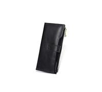 HJUGHPN Carteras de Mujer Bolsas de Embrague de Damas de Cuero Genuino con Cremallera largas con Cremallera con Soporte para teléfono Celular Cartera(Schwarz)