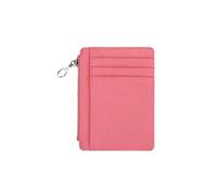 HJUGHPN Carteras de Mujer PC 1 Titular de la Tarjeta de identificación Unisex Wallet Women Business PU Moneda Bolsis Slim Bank Case Funda Organizador Cartera Zipper Pasaporte Holder