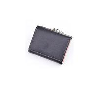 HJUGHPN Carteras para mujer, cartera corta de piel, cartera plegable para niña, cartera de mano de poliuretano, tarjetero, monederos retro