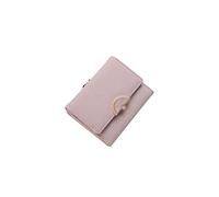 HJUGHPN Carteras para mujer, diseño de cerradura, cartera pequeña de piel sintética para mujer, monedero de diseñador, mini cartera femenina para mujer