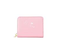 HJUGHPN Carteras para mujer, monederos pequeños para mujer, monederos femeninos, monederos femeninos, con cremallera, con diseño de gato de dibujos animados, mini bolso de mano