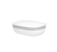 HJUGHPN Jabonera portátil de viaje con tapa, bandeja de jabón impermeable