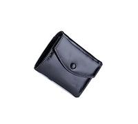 HJUGHPN Monedero de cuero para mujer, diseño de monedero, cuero encerado al aceite, monedero con cremallera para mujer, un color, Talla única