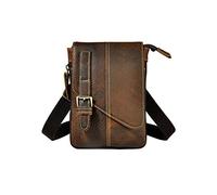 HJUGHPN Riñonera Bolsa de Bandolera Multifuncional Multifuncional de Cuero for Hombre Bolsa de Bandolera(D)