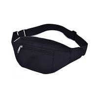 HJUGHPN Riñonera Bolso de Nailon, riñonera Deportiva, Bolso de Viaje para teléfono.(Schwarz)