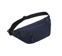 HJUGHPN Riñonera casual para hombre, riñonera deportiva a la moda, impermeable, tela Oxford, correa portátil, bolsa de pecho (2)