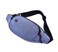 HJUGHPN Riñonera Cinturón de Dinero Nylon Paquete de Cintura for Hombres Mujeres Pink Bolsas de Pecho Multifunción Fanny Pack Bols Bags Hip Viajes for teléfono móvil Unisex(Talla nica)