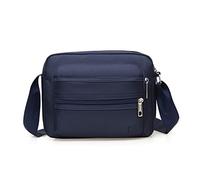 HJUGHPN Riñonera cruzada, bolsa de hombro, bolsa de ocio, bolsa de negocios, bolsa de cintura impermeable (azul)