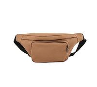 HJUGHPN Riñonera de lona para ocio, riñonera, riñonera, bandolera, bolsa de pecho para mujer, bolsa de hombro (4)
