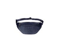 HJUGHPN Riñonera de moda, casual, de piel, para hombres y mujeres, impermeable, para deportes al aire libre (azul oscuro)