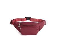 HJUGHPN Riñonera de moda para deportes al aire libre para mujer, mochila cruzada de un hombro, ligera, impermeable, bolsa de tela de nailon (G)