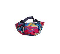 HJUGHPN Riñonera de tela Oxford, rectangular, camuflaje, morado, 22 cm x 13 cm, estilo de 5 colores, 1 pieza (C)