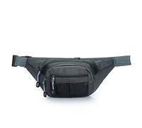 HJUGHPN Riñonera deportiva para hombre y mujer, universal, impermeable, de nailon, casual, para correr (1)