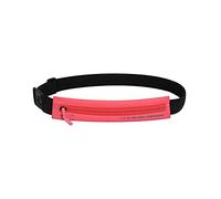 HJUGHPN Riñonera deportiva portátil para correr, senderismo, ciclismo, correr, bolsillo para teléfono, impermeable, ajustable (rojo)