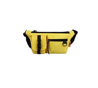 HJUGHPN Riñonera Hombro Hombro Bolso Inclinado Nueva Capacidad Grande Mujer Retro Color Puro Oxford Paño Crossbody Bolsa de Pecho Casual Señoras Paquete de Cintura(Yellow)