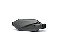 HJUGHPN Riñonera impermeable para hombre, bolsa de mensajero para hombre, bolsa de pecho multifuncional para correr, viajes, deportes y ocio (gris oscuro)