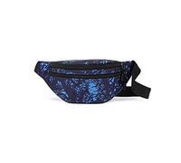 HJUGHPN Riñonera Oxford impermeable para deportes al aire libre, bolsa de correr multifunción para hombre, riñonera, riñonera, bolsa cruzada para hombre (azul)
