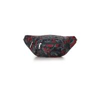 HJUGHPN Riñonera Paquetes de Cintura, Bolsas de Camuflaje Magsinear Paquete de Alojamiento Fanny Pack Hombres Paquetes Zipped Outdoor Sports Bareda Bolsa de teléfono Celular(Red)