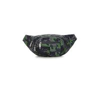 HJUGHPN Riñonera Paquetes de Cintura, Bolsas de Camuflaje Magsinear Paquete de Alojamiento Fanny Pack Hombres Paquetes Zipped Outdoor Sports Bareda Bolsa de teléfono Celular(Green)