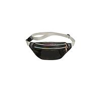 HJUGHPN Riñonera Paquetes de Cintura, Paquete de Cintura para Mujeres Fanny Packs Bag Shiny Hip Moda Bolsas Brillantes(Schwarz)