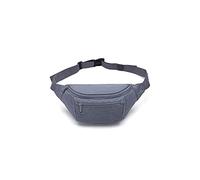 HJUGHPN Riñonera para correr para mujer, portátil, impermeable, para ciclismo, teléfono, riñonera antirrobo (gris)