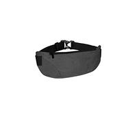 HJUGHPN Riñonera para correr, riñonera deportiva, portátil, para teléfono, gimnasio, resistente al agua, cinturón elástico (gris)