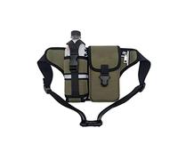 HJUGHPN Riñonera para hombre, bolsa de cintura para deportes al aire libre, bolsa de botella de agua, bolsa de ocio, bolsa de cintura portátil de moda (verde)