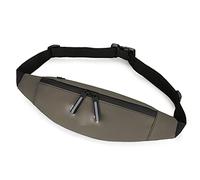 HJUGHPN Riñonera para hombre, bolsa de lona impermeable, bolsa de viaje para teléfono, bolsa de cinturón para hombres y mujeres, bolsa casual para cinturón de cadera (3)